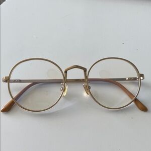 Round Gold Frame Glasses